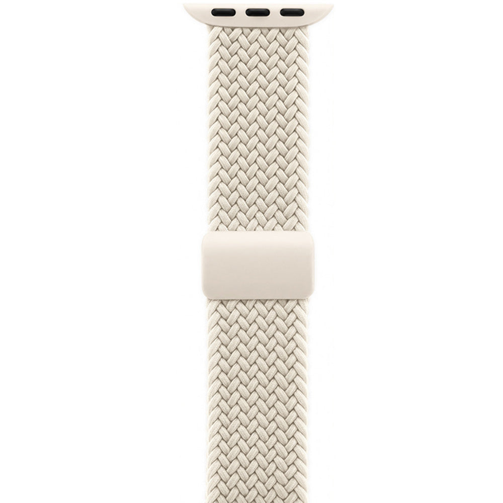 Armband für Apple Watch 42/41/40/38 mm, Crong Wave Band, Beige