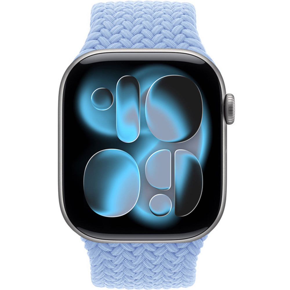 Armband für Apple Watch 42/41/40/38 mm, Crong Wave Band, Hellblau