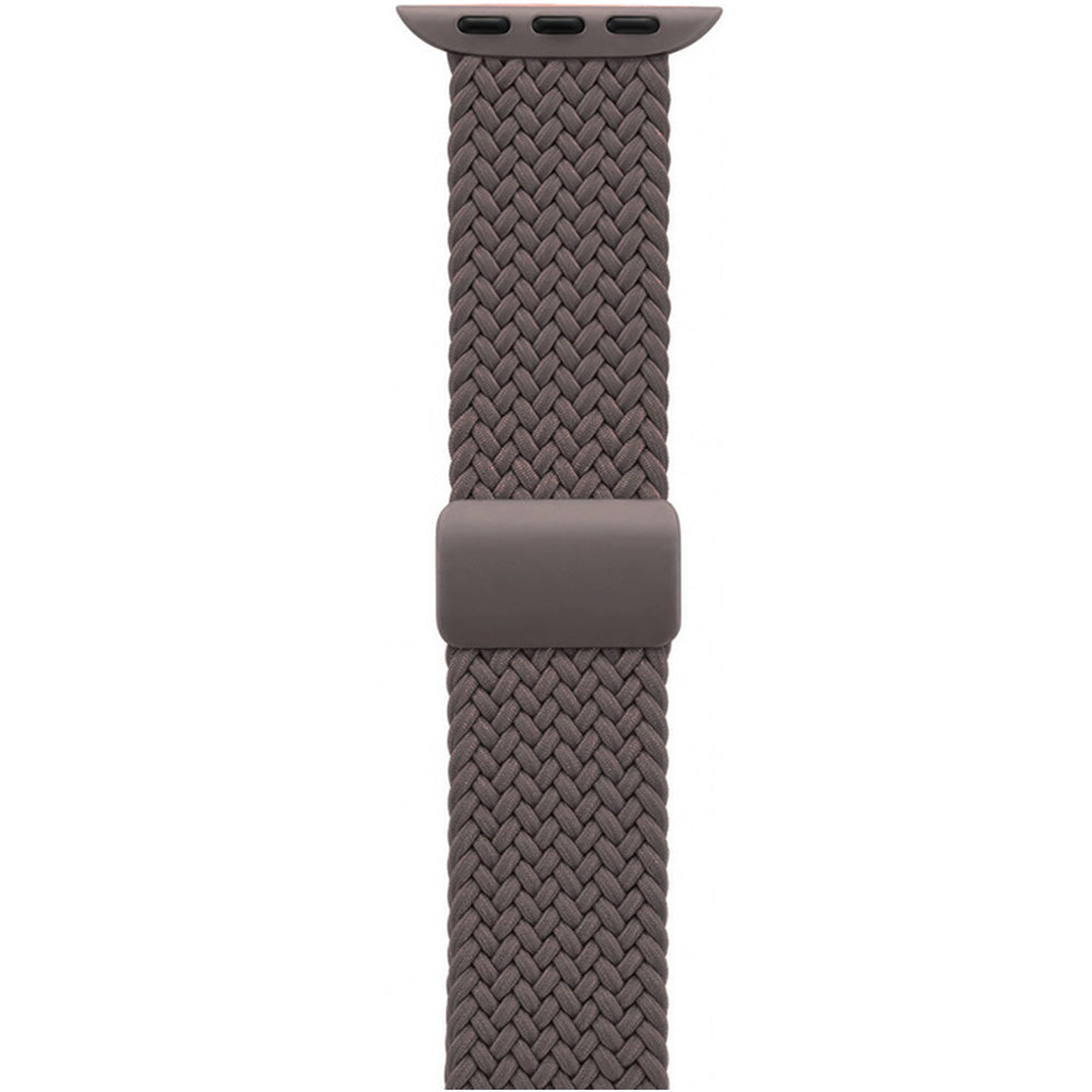 Armband für Apple Watch 42/41/40/38 mm, Crong Wave Band, Braun