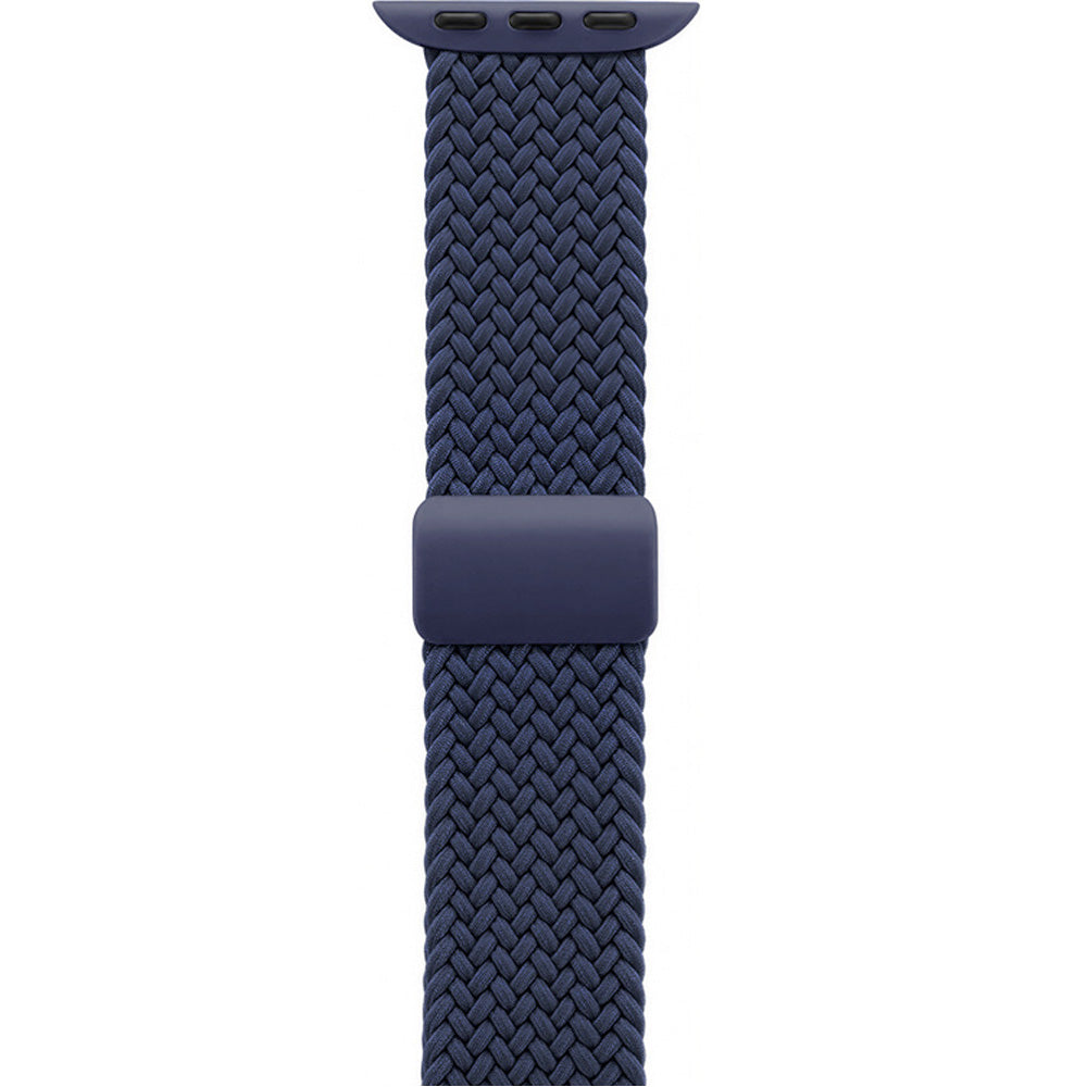 Armband für Apple Watch 42/41/40/38 mm, Crong Wave Band, Dunkelblau