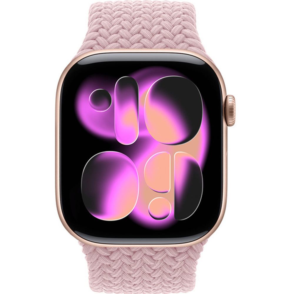 Armband für Apple Watch 42/41/40/38 mm, Crong Wave Band, Rosa