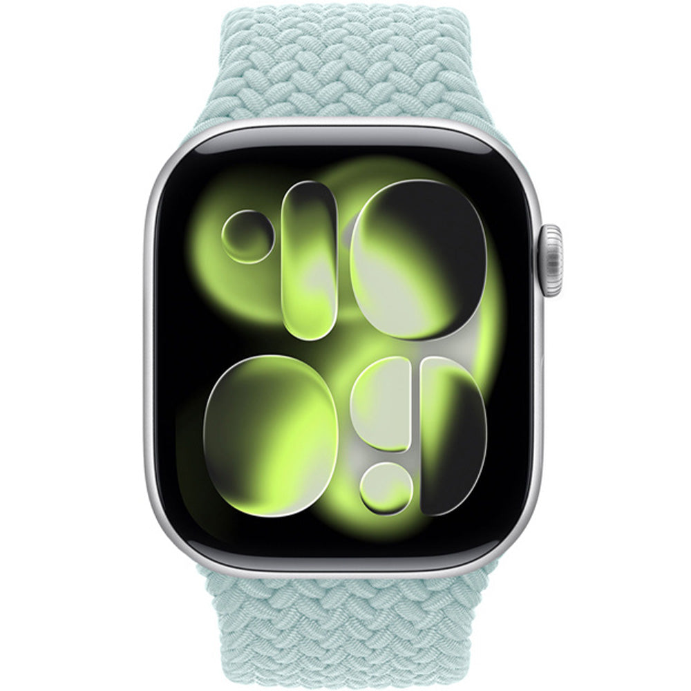 Armband für Apple Watch 49/46/45/44 mm, Crong Wave Band, Minze