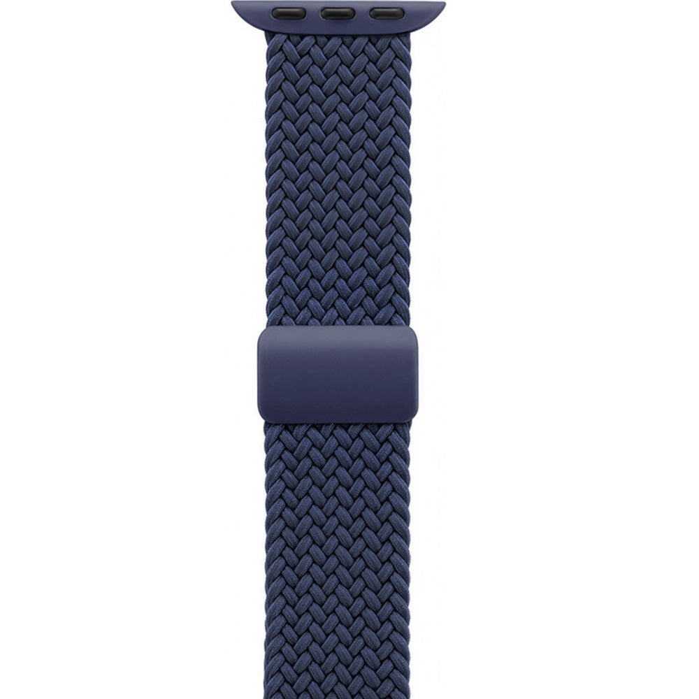 Armband für Apple Watch 49/46/45/44 mm, Crong Wave Band, Dunkelblau