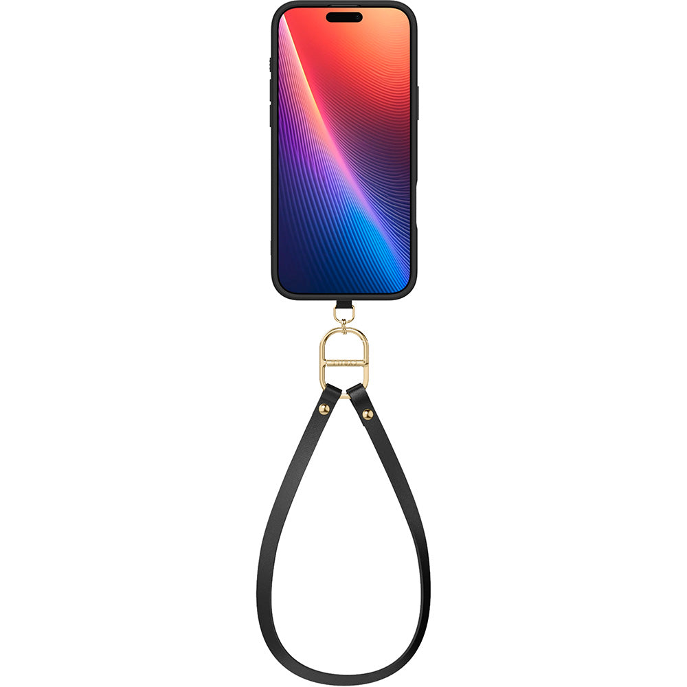 Handyhülle für iPhone 16 Pro, Spigen Cyrill Kajuk Classic Charm Mag mit MagSafe, Schwarz
