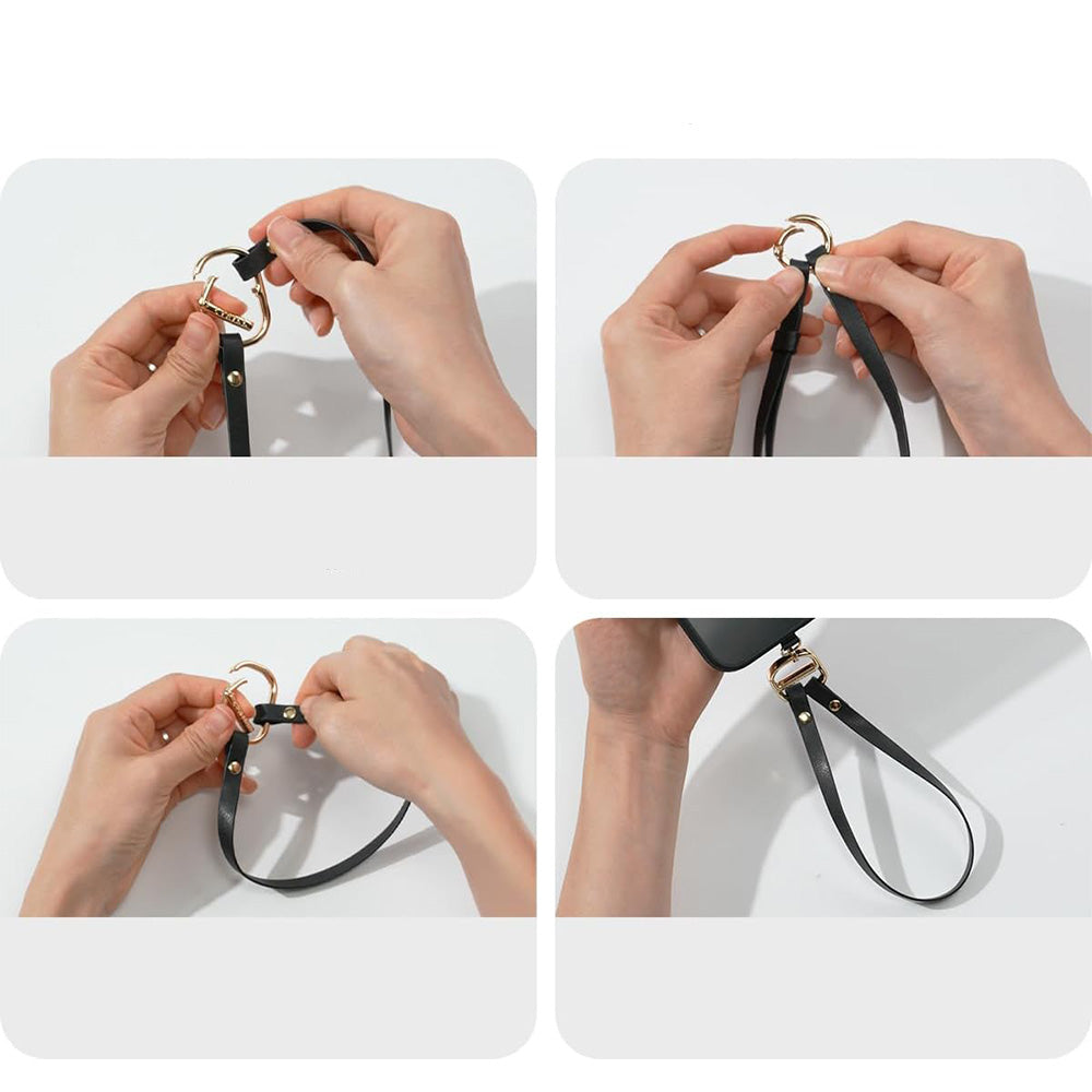 Handyhülle für iPhone 16 Pro, Spigen Cyrill Kajuk Classic Charm Mag mit MagSafe, Schwarz