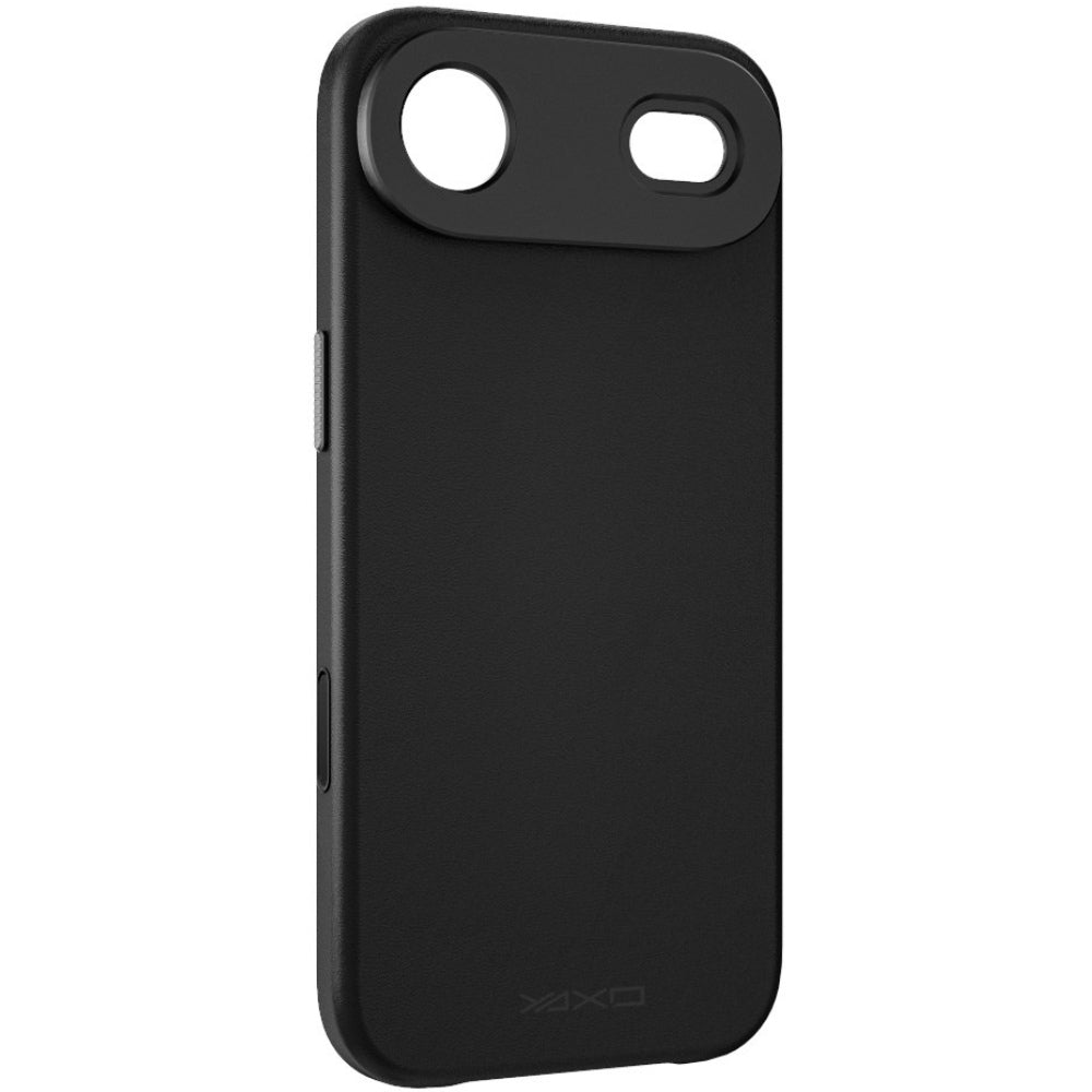 Handyhülle YAXO Leather Gear Slim Case MagSafe für iPhone Air, schwarz (1/8)