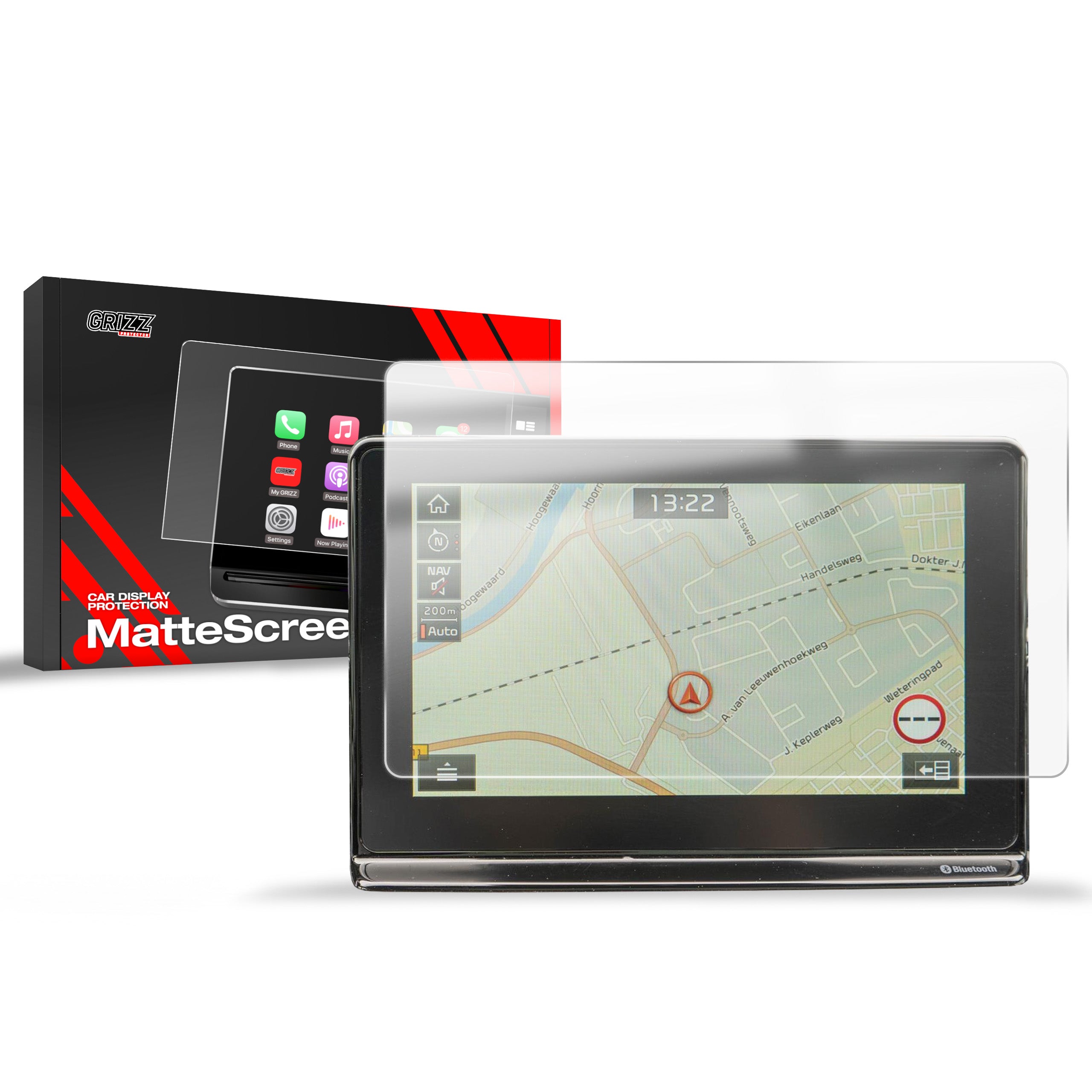 Matte Autodisplayfolie für Kia Ceed Business Line (2018-2021), Grizz Protector