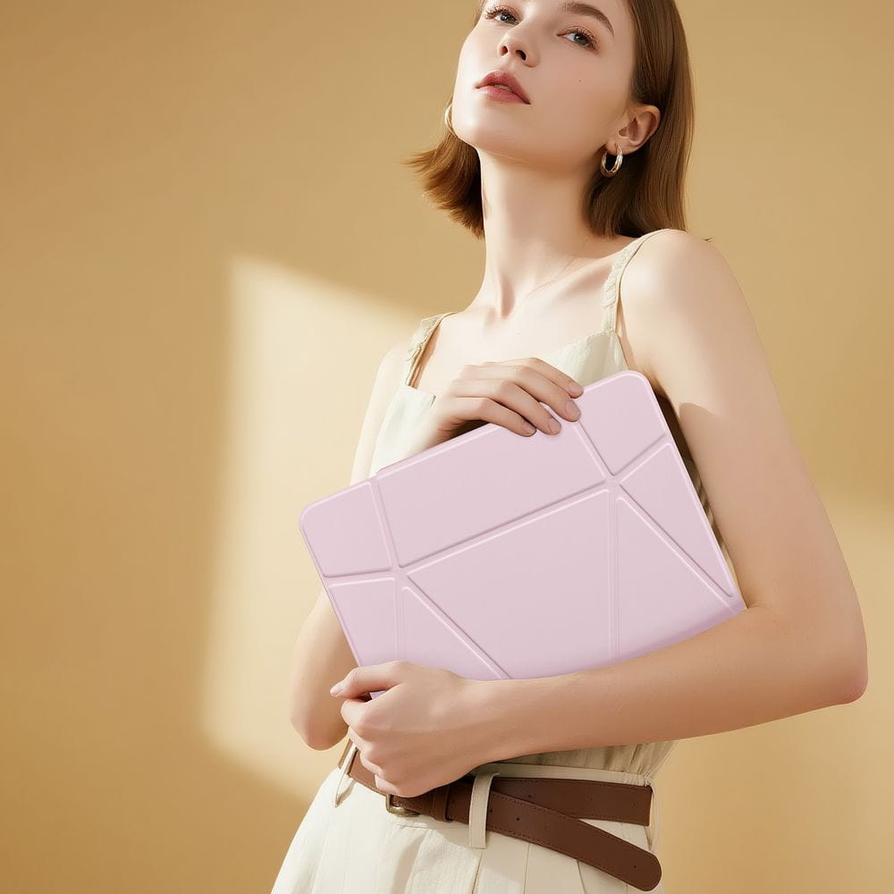 Schutzhülle mit Klappe für Galaxy Tab A11 Plus / A9 Plus, Dux Ducis Vers, Rosa