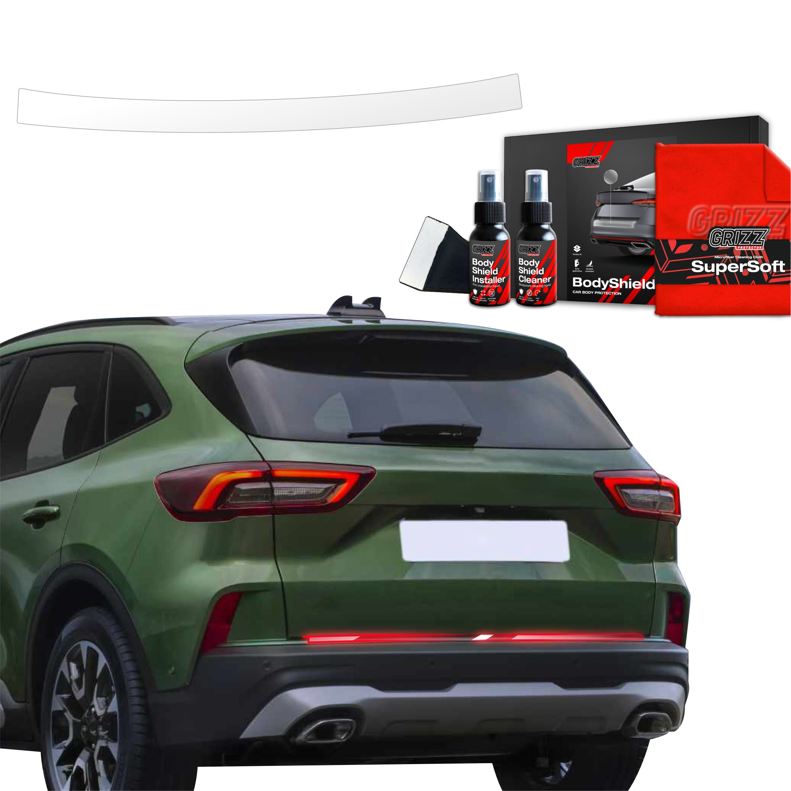Schutzfolie Grizz Protector für Ladekante - Ford Kuga Active Facelift (2024-2026)