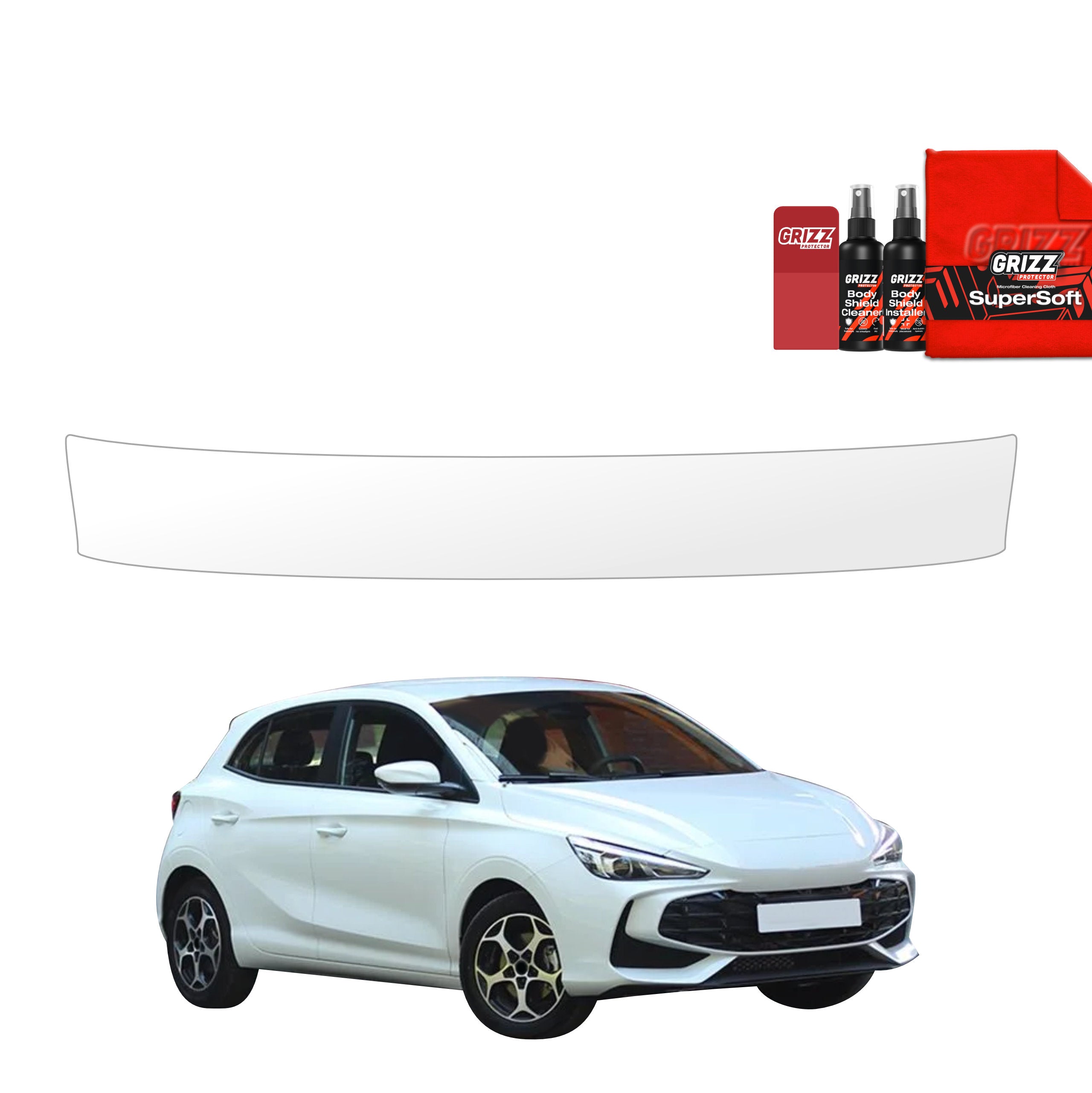 Schutzfolie Grizz Protector für Ladekante - MG 3 (2024-2026)