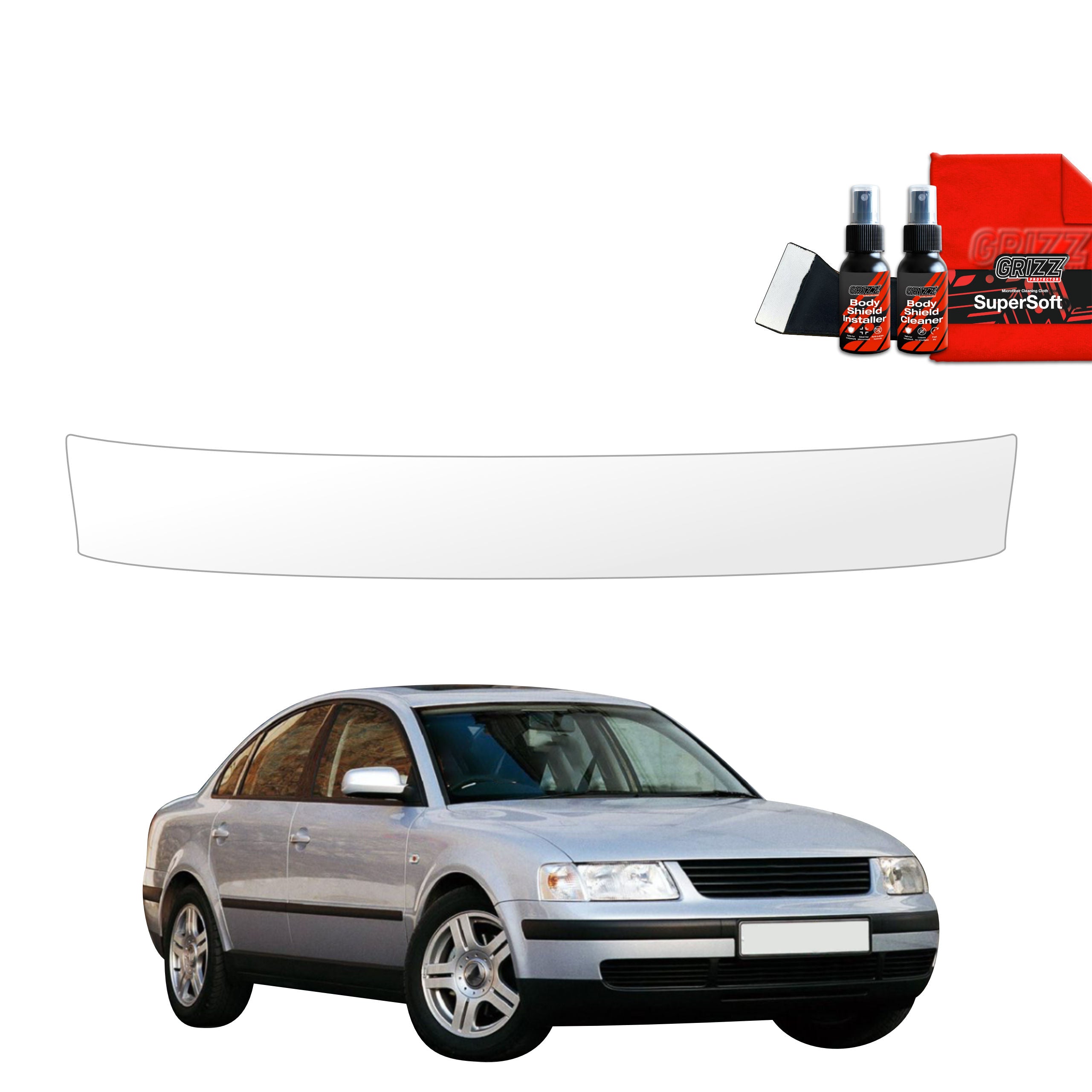 Schutzfolie Grizz Protector für Ladekante - Volkswagen Passat B5 Sedan (1996-2000)