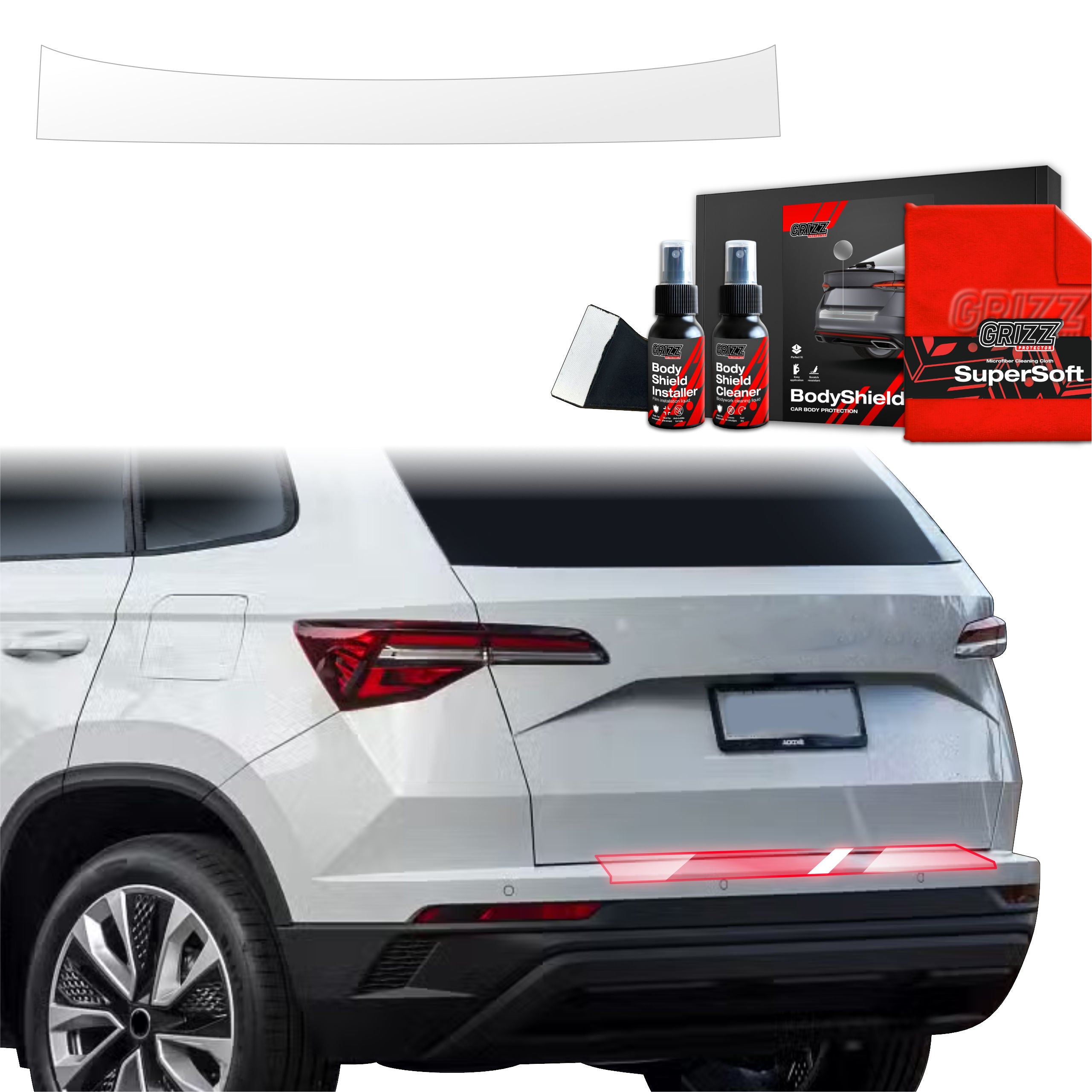 Schutzfolie Grizz Protector für Ladekante - Skoda Karoq (2022-2026)