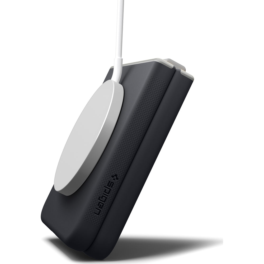 Handyhülle für Galaxy Z Flip7, Spigen Nano Pop Mag mit MagSafe, Schwarz-Grau