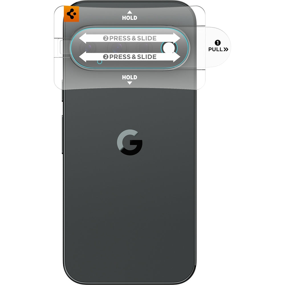 Glas für die Kamera für [model-urzadzenia, Spigen Glas.tR EZ Fit Optik Pro 2-Pack, Transparent (8/16)