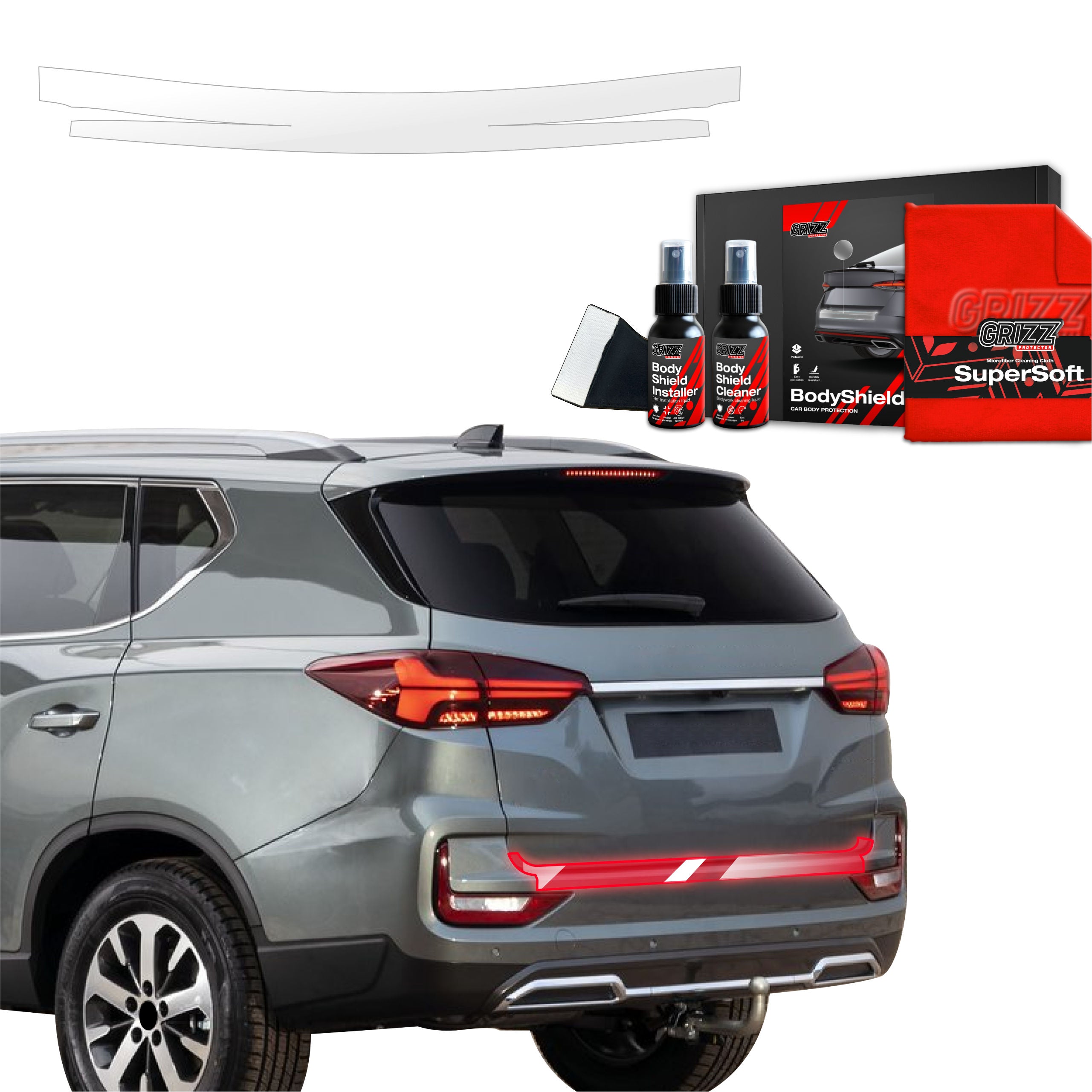 Schutzfolie Grizz Protector für Ladekante - SsangYong Rexton (2023-2026)