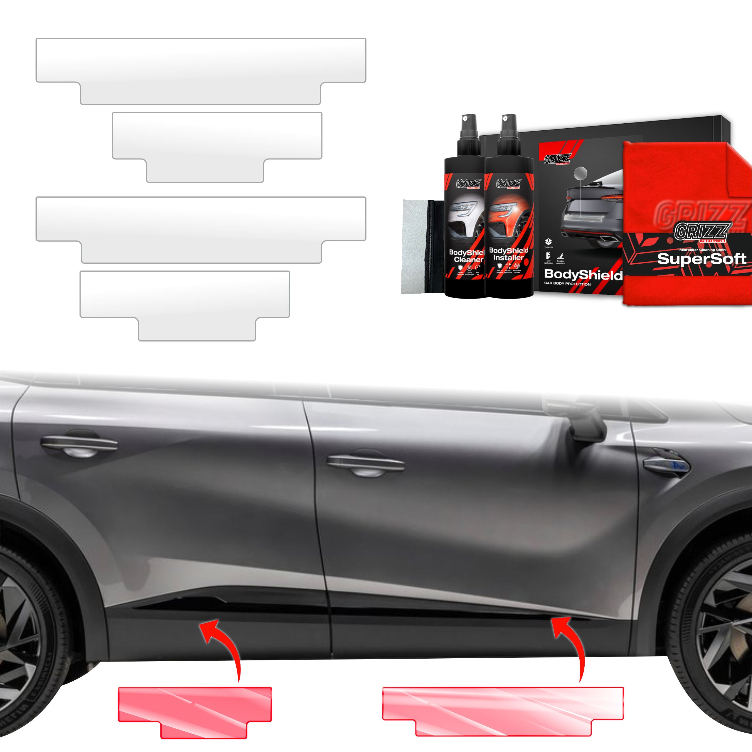 4in1 Schutzfolie Grizz Protector für Schweller - Renault Symbioz (2024-2026)