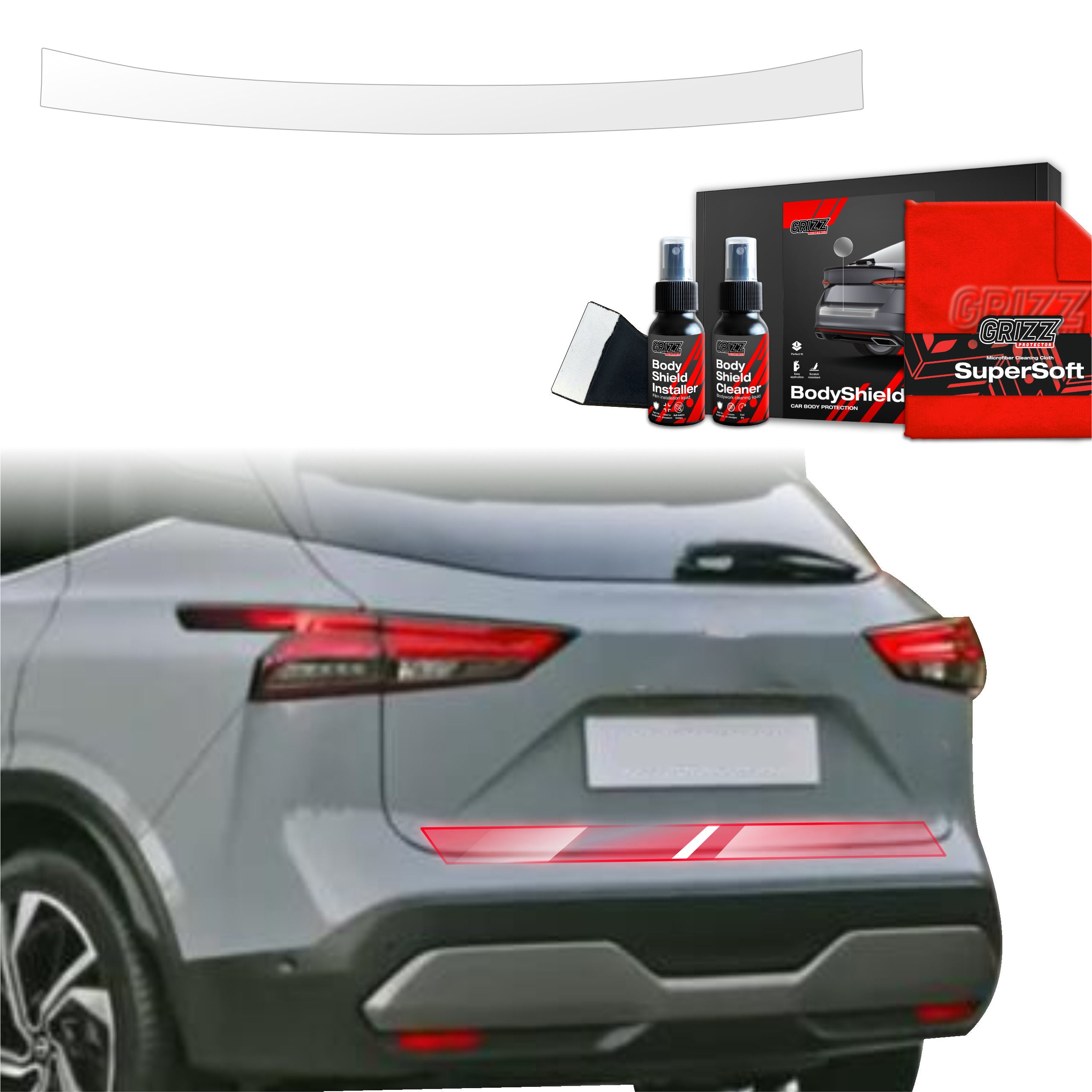 Schutzfolie Grizz Protector für Ladekante - Nissan Qashqai 3 Facelift (2024-2026)