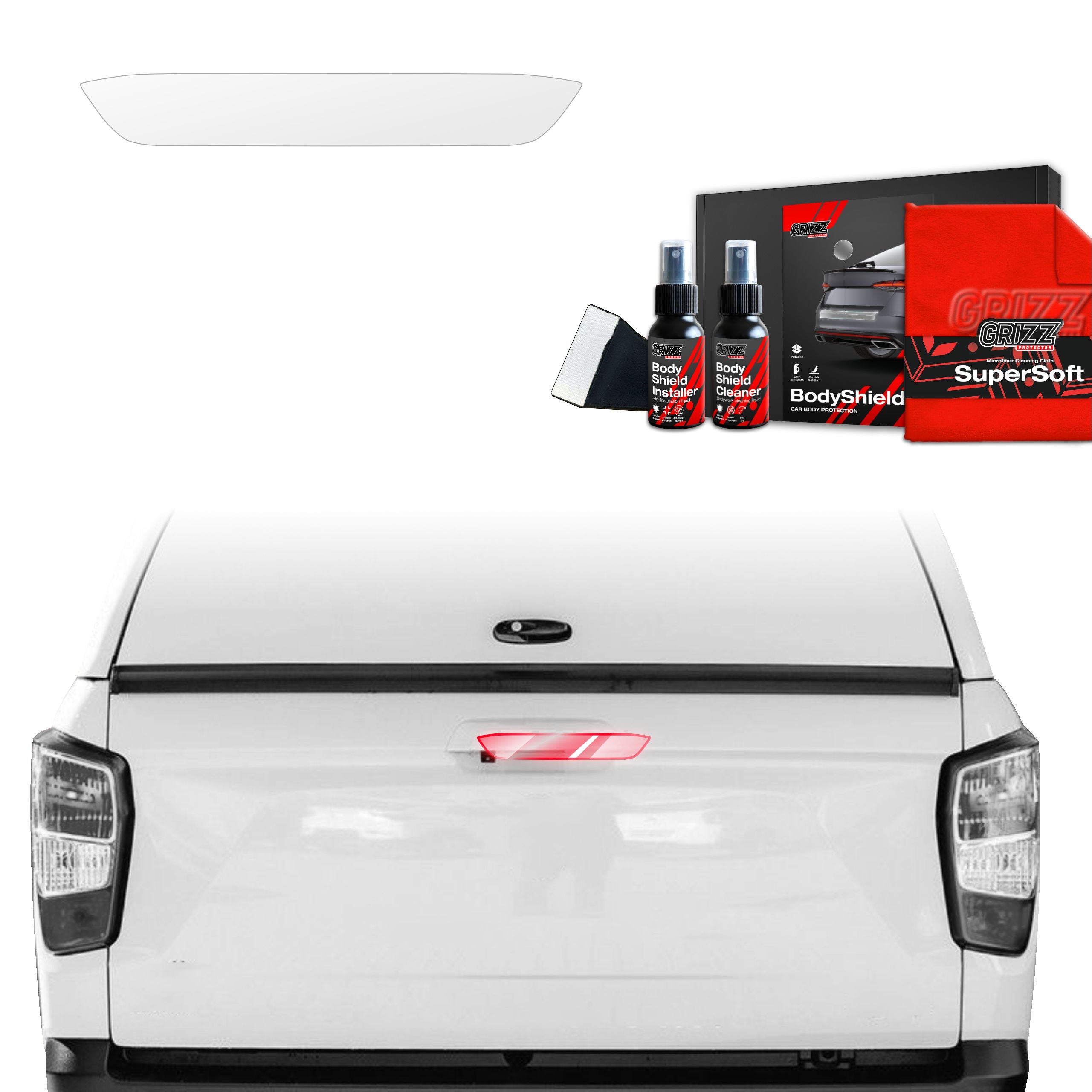 Schutzfolie Grizz Protector für Türgriffmulden - SsangYong Musso (2023-2026)
