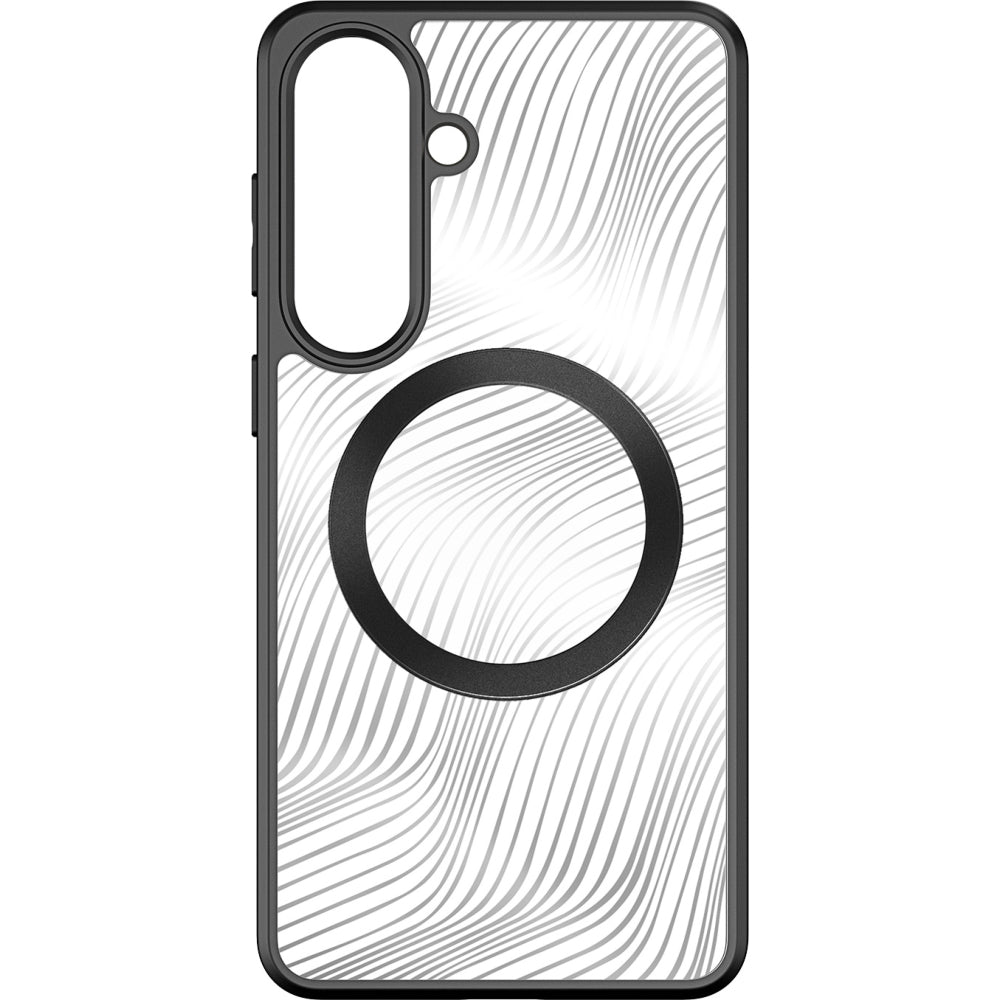 Handyhülle für Galaxy S26 Plus, Dux Ducis Aimo Mag, Schwarz und Transparent