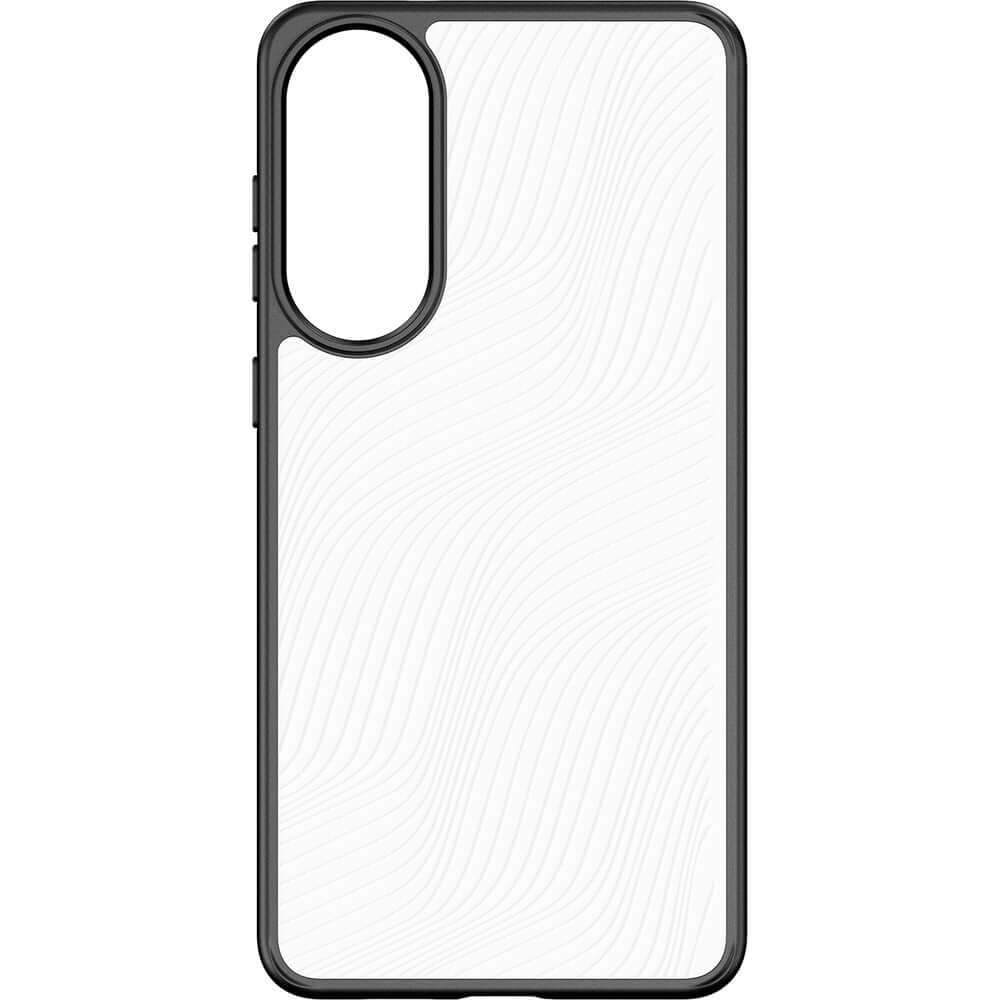 Handyhülle für Galaxy S25 Edge, Dux Ducis Aimo, Transparent mit Schwarzem Rahmen