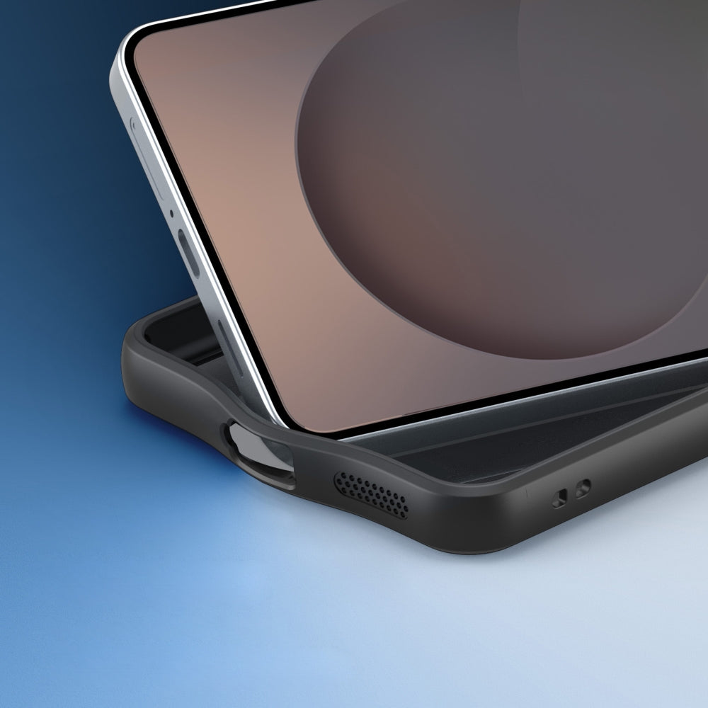 Handyhülle für Galaxy S26, Dux Ducis Aimo, Schwarz und Transparent