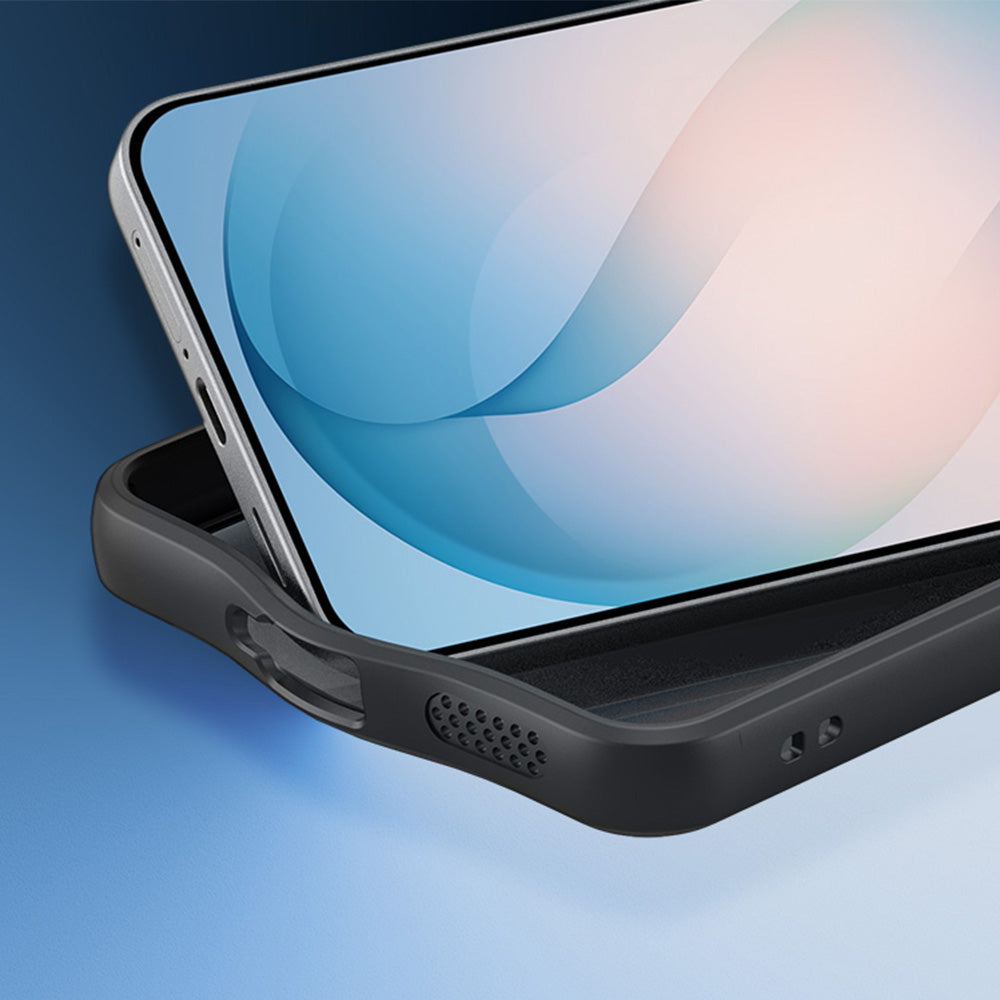 Handyhülle für Galaxy S26 FE, Dux Ducis Aimo, Transparent-Schwarz (10/10)