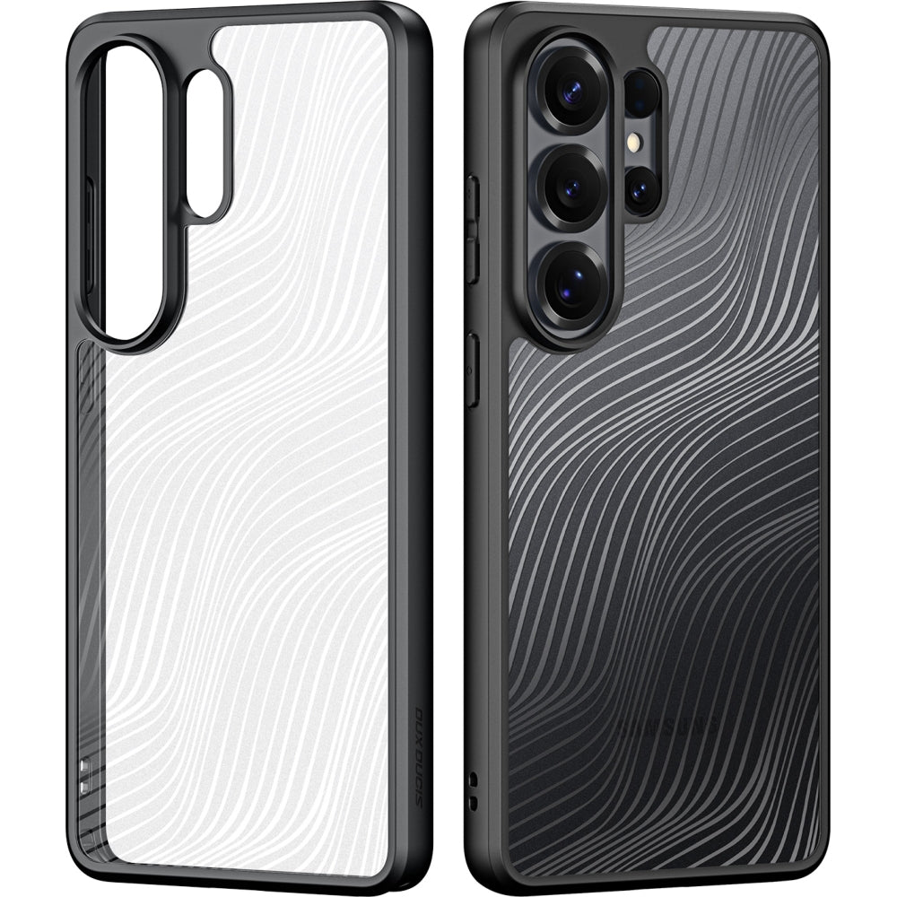 Handyhülle für Galaxy S26 Ultra, Dux Ducis Aimo, Schwarz und Transparent