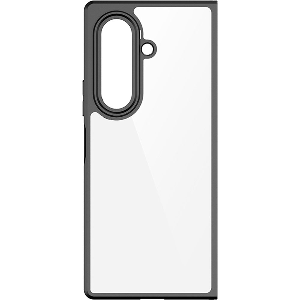 Handyhülle für Galaxy Z Fold8 Ultra, Dux Ducis Aimo, Transparent mit Schwarzen Rahmen