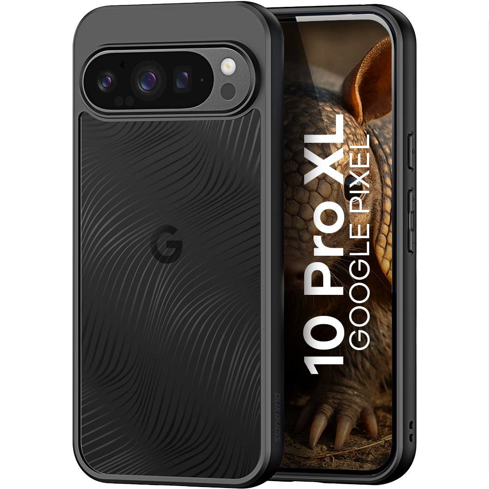 Handyhülle für Google Pixel 10 Pro XL, Dux Ducis Aimo, Schwarz und Transparent