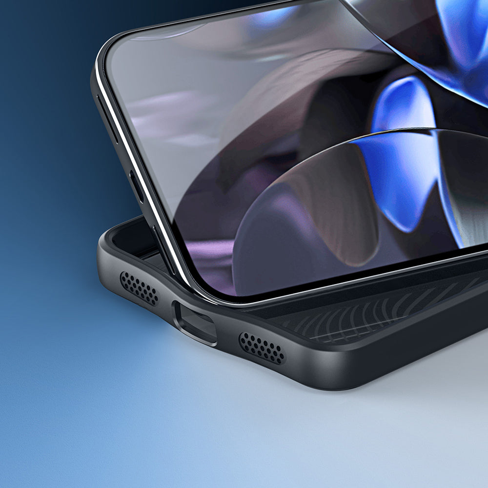 Handyhülle für Google Pixel 10 Pro XL, Dux Ducis Aimo, Schwarz und Transparent