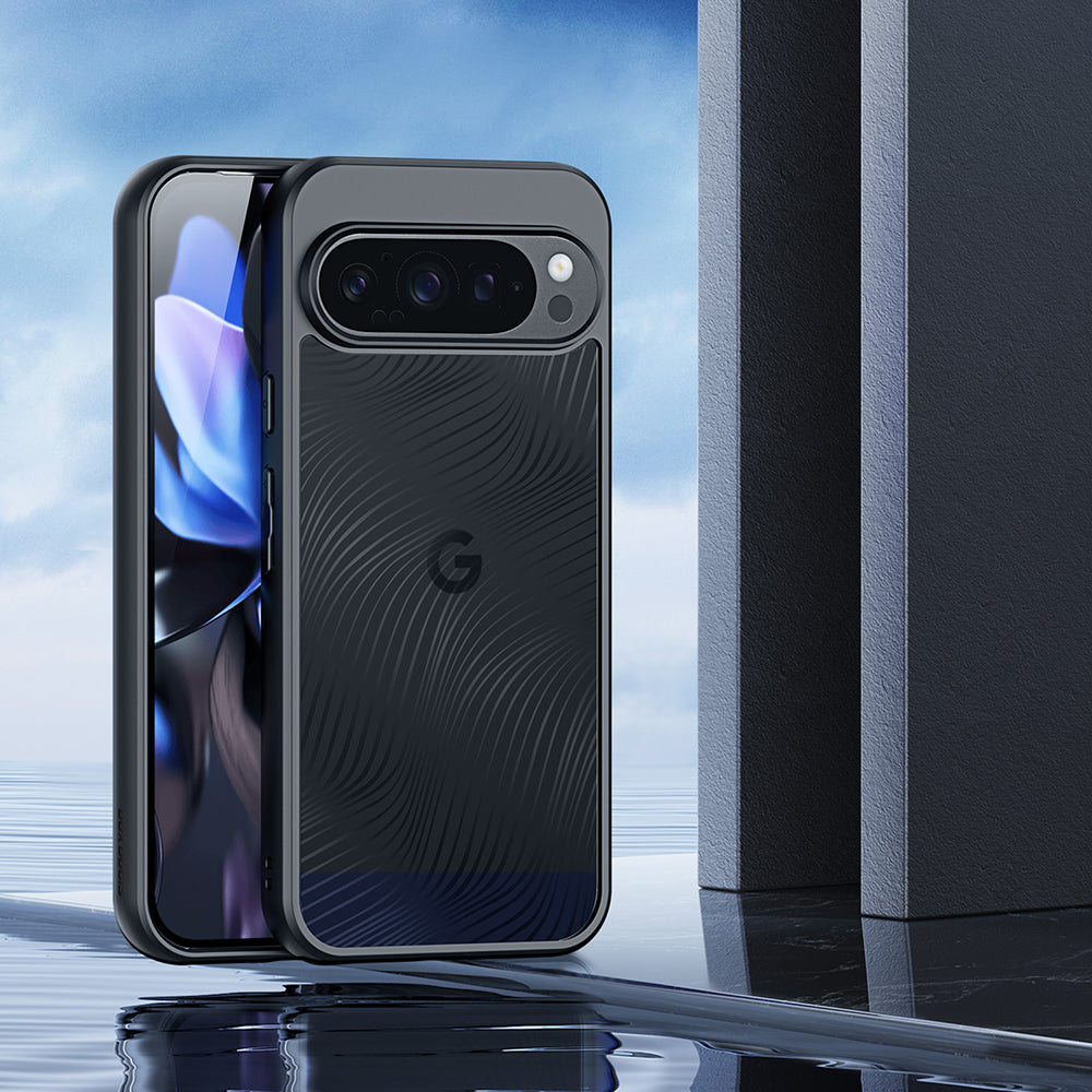 Handyhülle für Google Pixel 10 Pro XL, Dux Ducis Aimo, Schwarz und Transparent