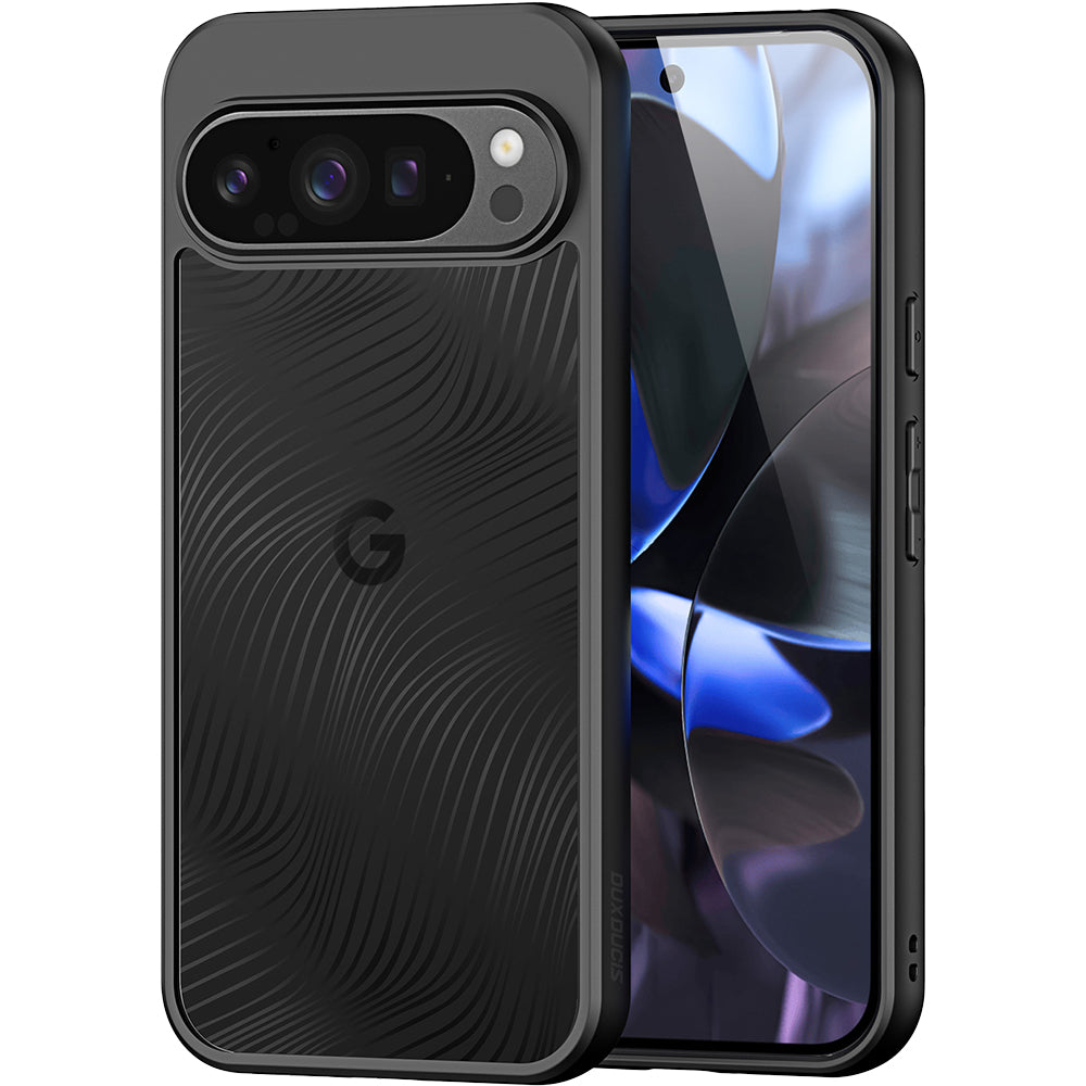Handyhülle für Google Pixel 10 Pro XL, Dux Ducis Aimo, Schwarz und Transparent