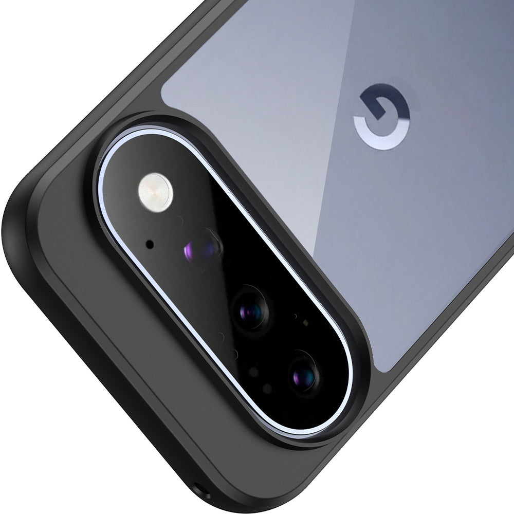 Handyhülle für Google Pixel 11 / Pixel 11 Pro, Dux Ducis Aimo, Transparent mit Schwarzen Rahmen