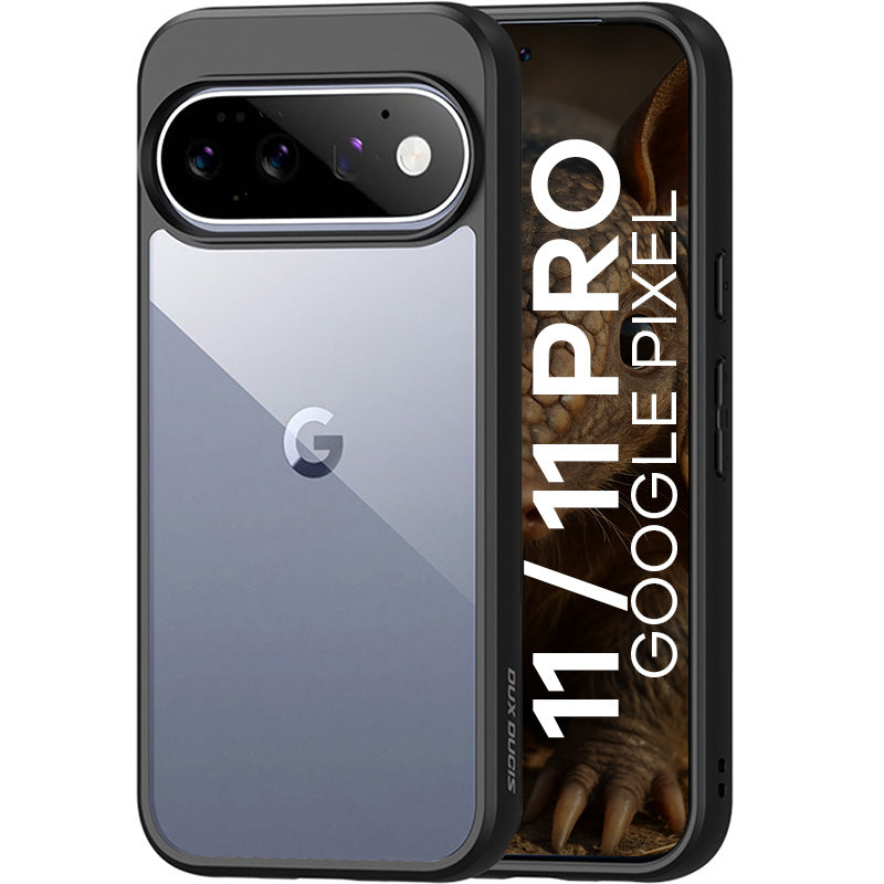 Handyhülle für Google Pixel 11 / Pixel 11 Pro, Dux Ducis Aimo, Transparent mit Schwarzen Rahmen