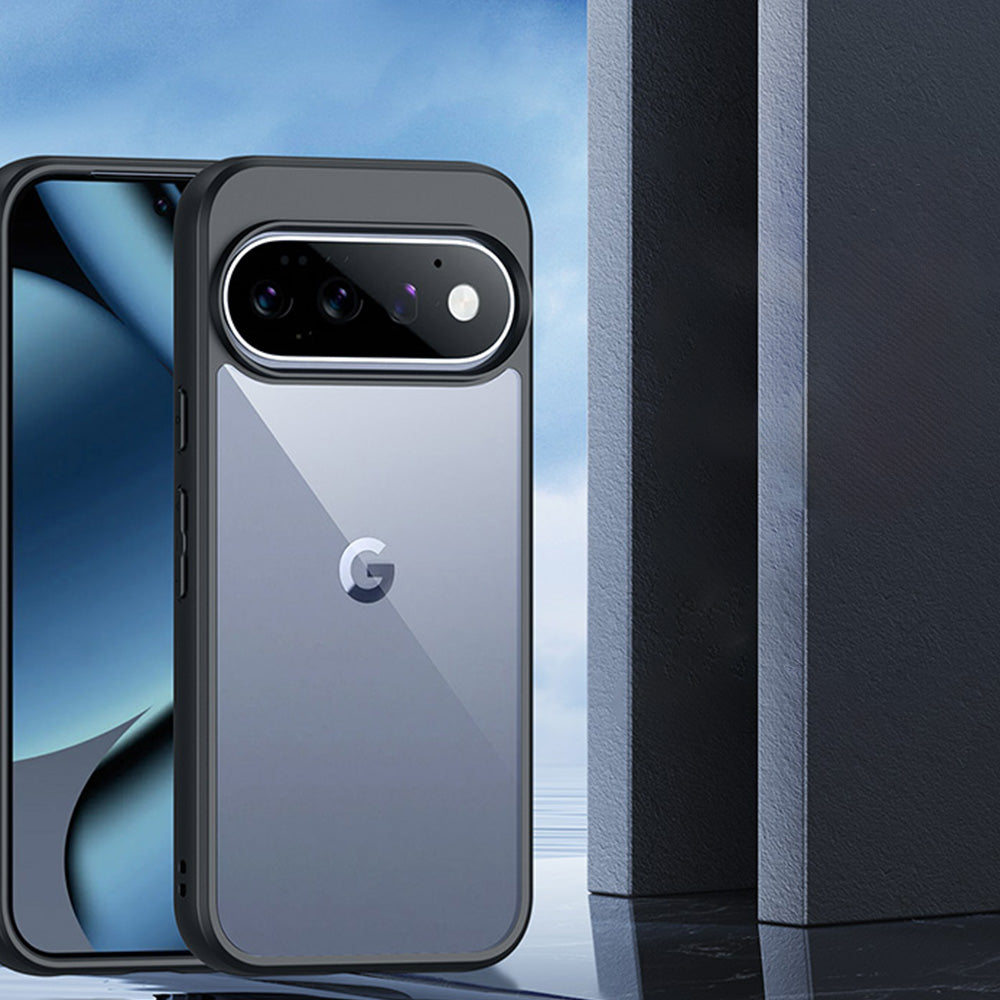 Handyhülle für Google Pixel 11 / Pixel 11 Pro, Dux Ducis Aimo, Transparent mit Schwarzen Rahmen