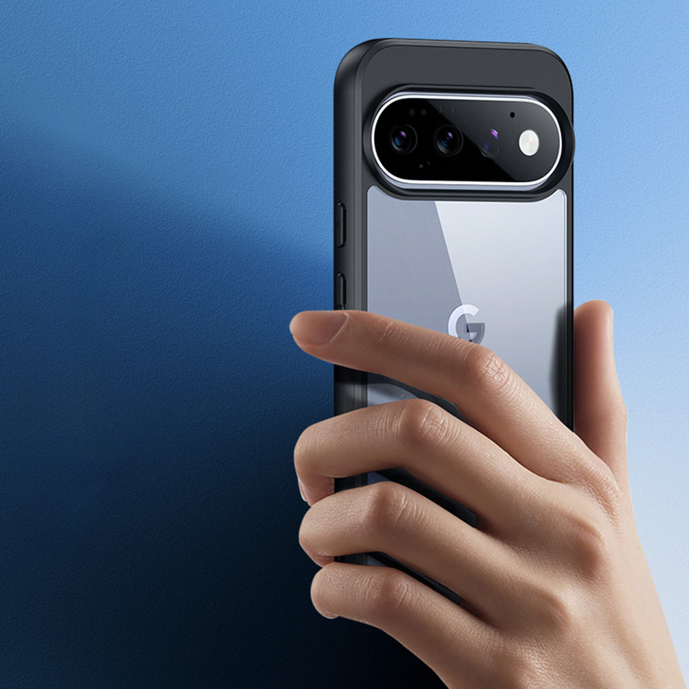 Handyhülle für Google Pixel 11 / Pixel 11 Pro, Dux Ducis Aimo, Transparent mit Schwarzen Rahmen