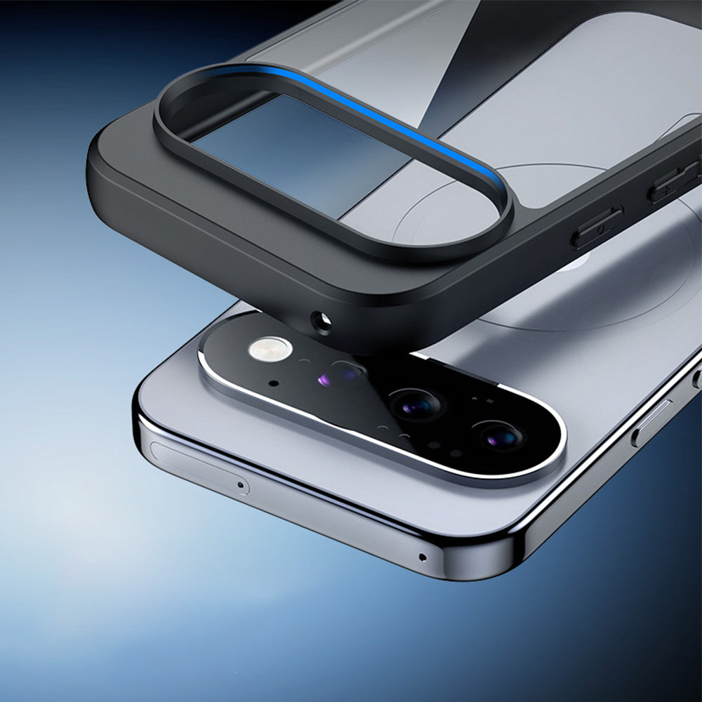 Handyhülle für Google Pixel 11 / Pixel 11 Pro, Dux Ducis Aimo, Transparent mit Schwarzen Rahmen
