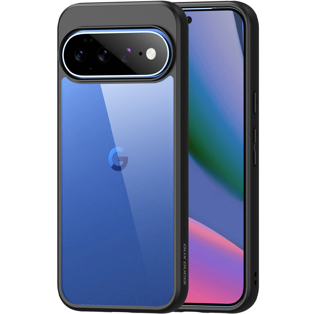 Handyhülle für Google Pixel 11 Pro XL, Dux Ducis Aimo, Transparent mit Schwarzen Rahmen