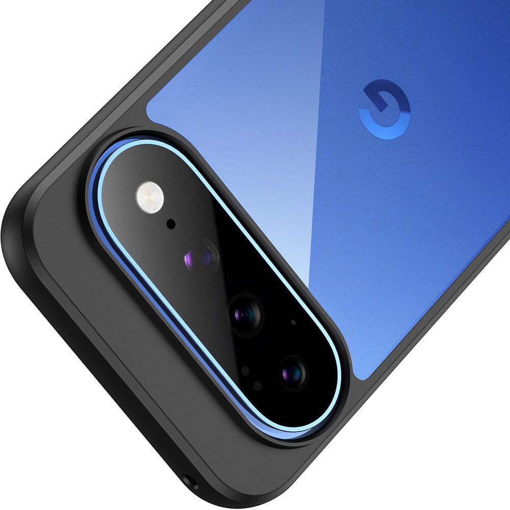 Handyhülle für Google Pixel 11 Pro XL, Dux Ducis Aimo, Transparent mit Schwarzen Rahmen