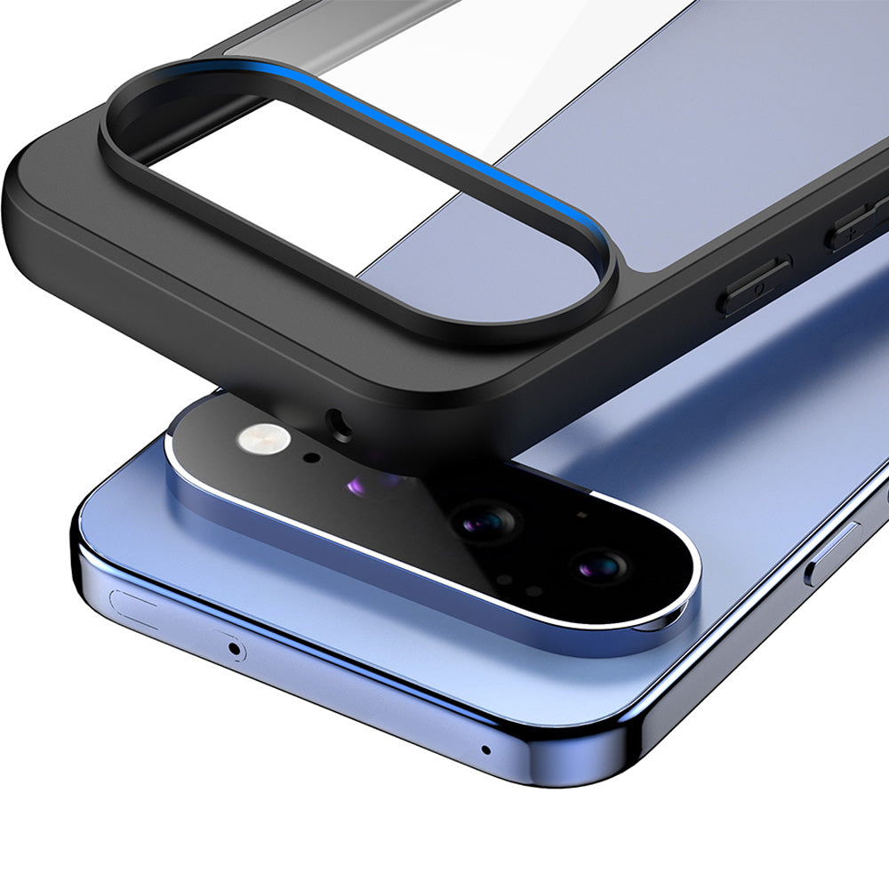 Handyhülle für Google Pixel 11 Pro XL, Dux Ducis Aimo, Transparent mit Schwarzen Rahmen
