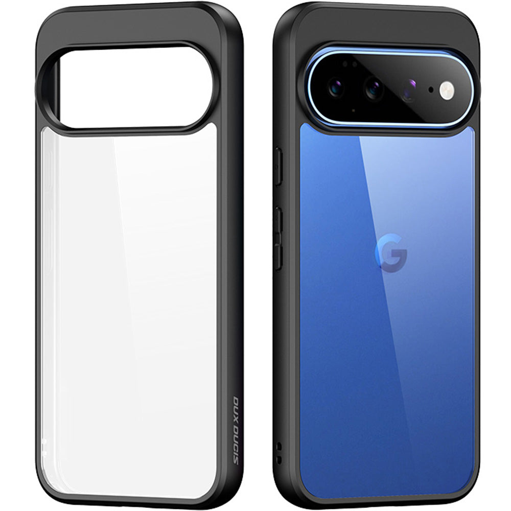 Handyhülle für Google Pixel 11 Pro XL, Dux Ducis Aimo, Transparent mit Schwarzen Rahmen