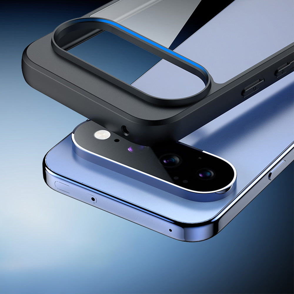 Handyhülle für Google Pixel 11 Pro XL, Dux Ducis Aimo, Transparent mit Schwarzen Rahmen