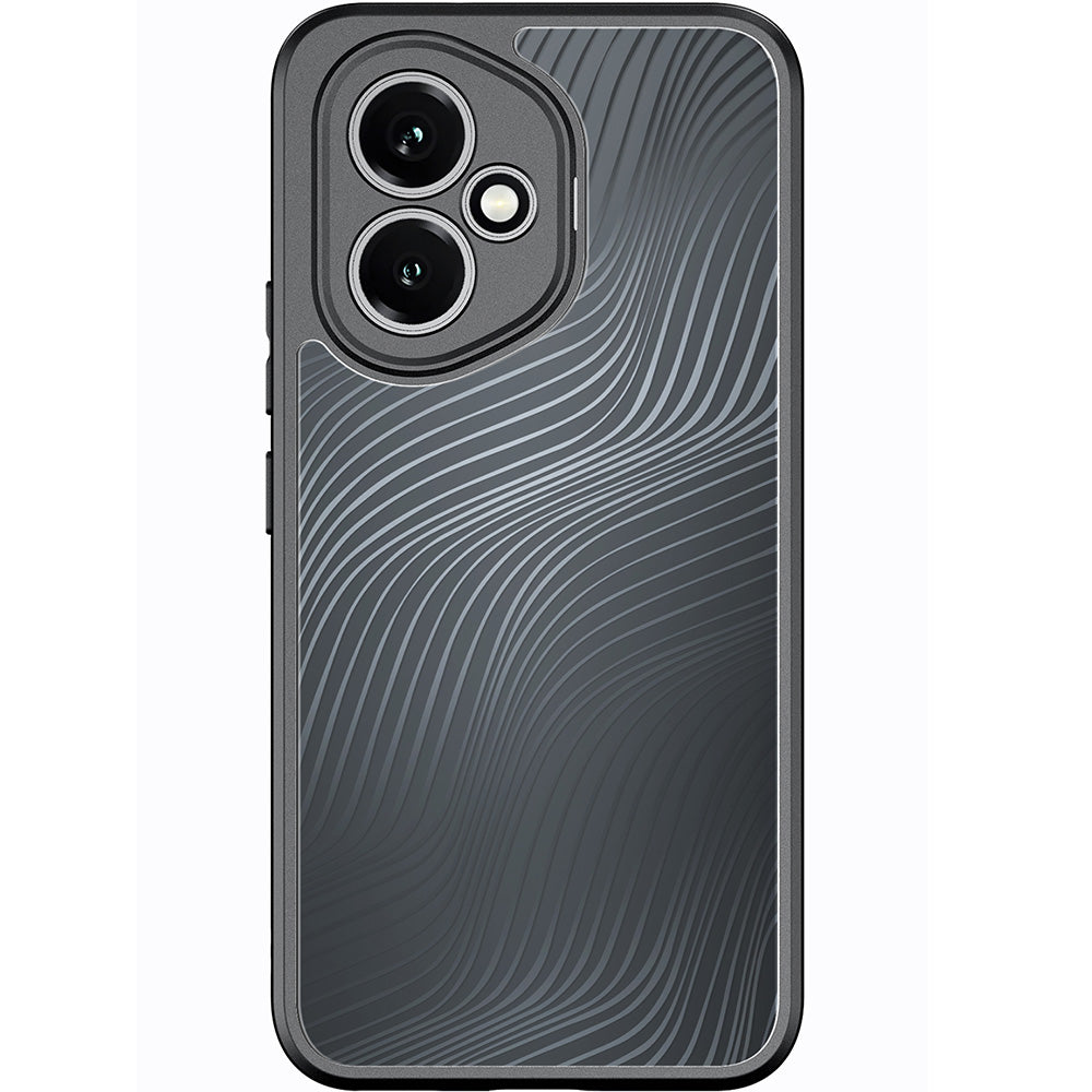Handyhülle für Honor 400, Dux Ducis Aimo, Schwarz-Transparent