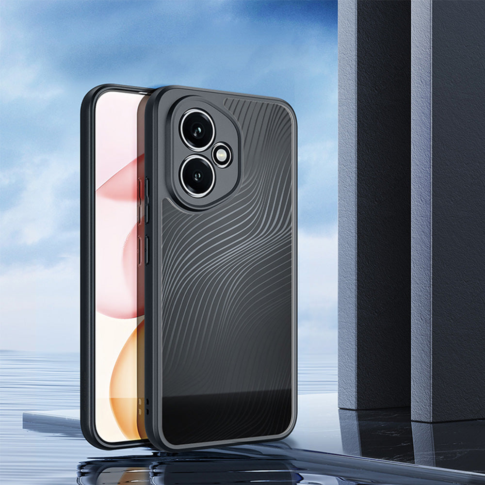 Handyhülle für Honor 400, Dux Ducis Aimo, Schwarz-Transparent