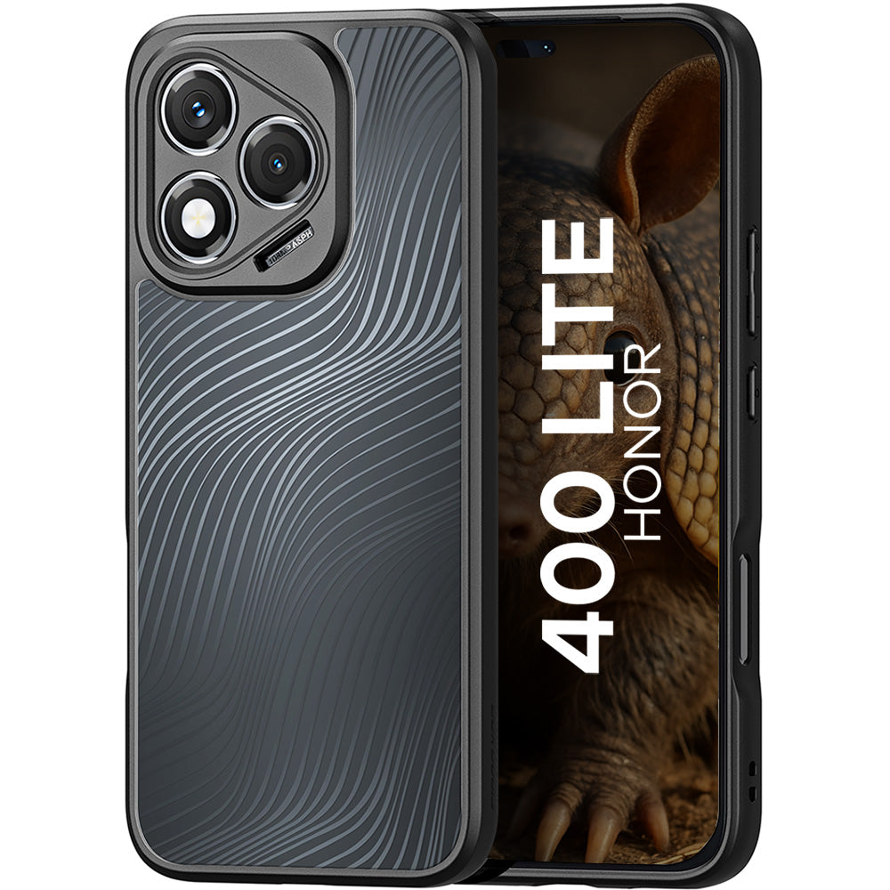 Handyhülle für Honor 400 Lite, Dux Ducis Aimo, Schwarz und Transparent
