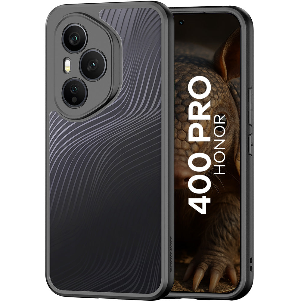 Handyhülle für Honor 400 Pro, Dux Ducis Aimo, Schwarz-Transparent