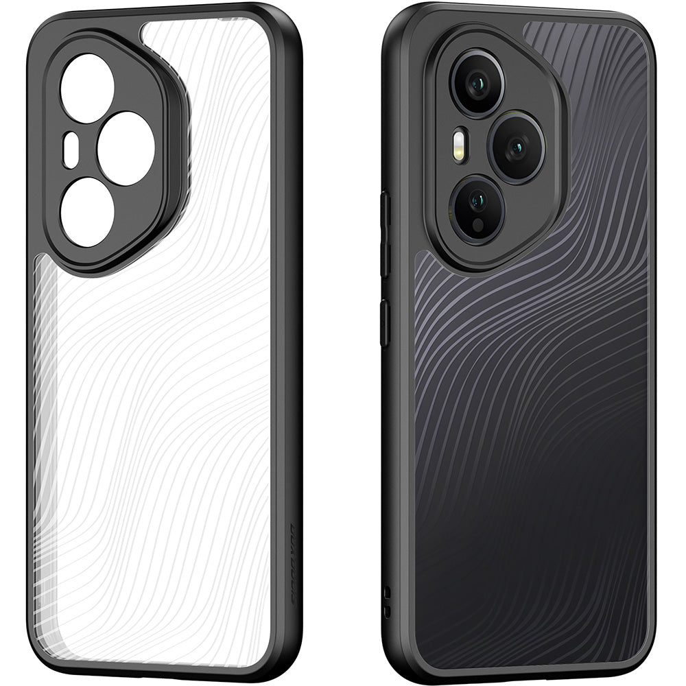 Handyhülle für Honor 400 Pro, Dux Ducis Aimo, Schwarz-Transparent