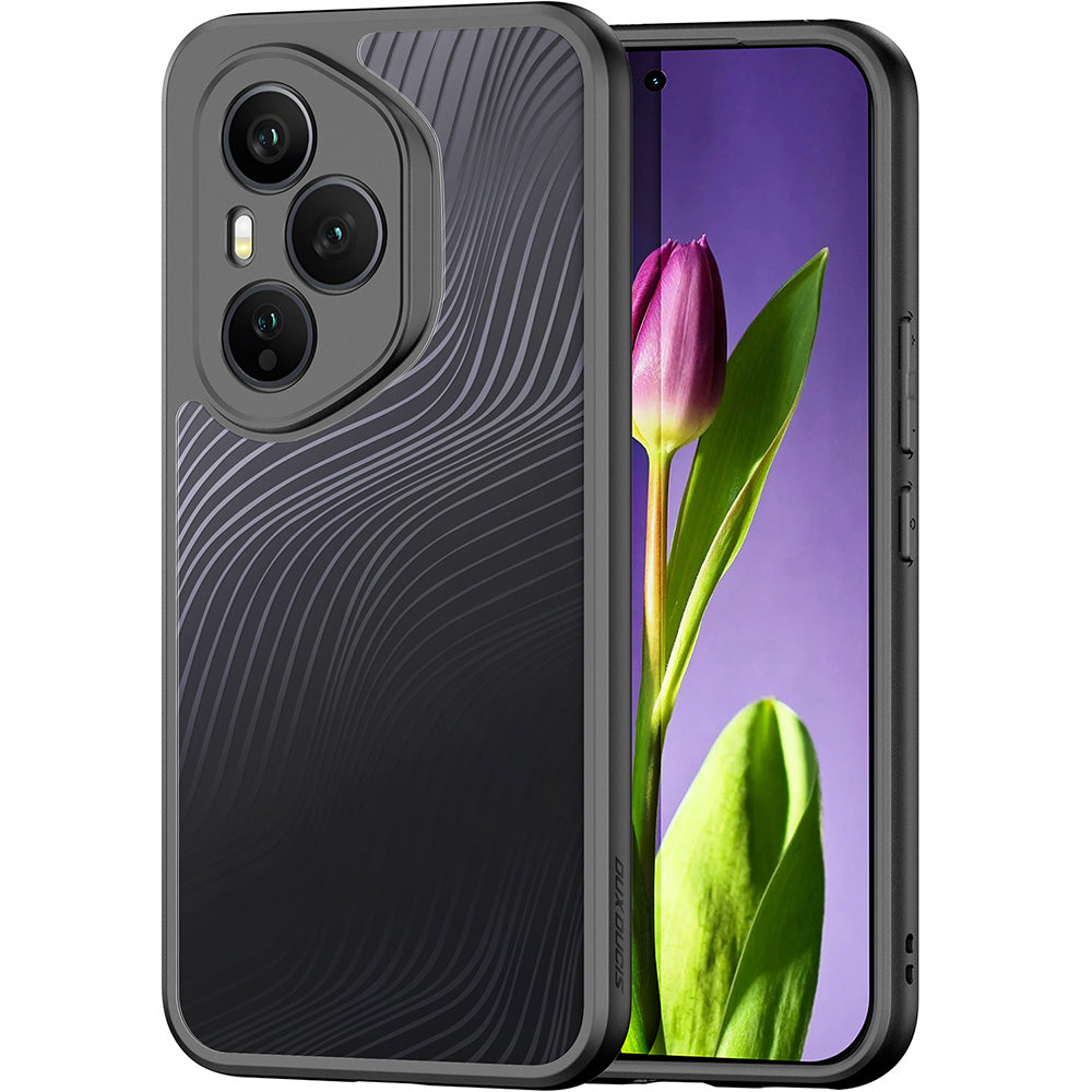 Handyhülle für Honor 400 Pro, Dux Ducis Aimo, Schwarz-Transparent