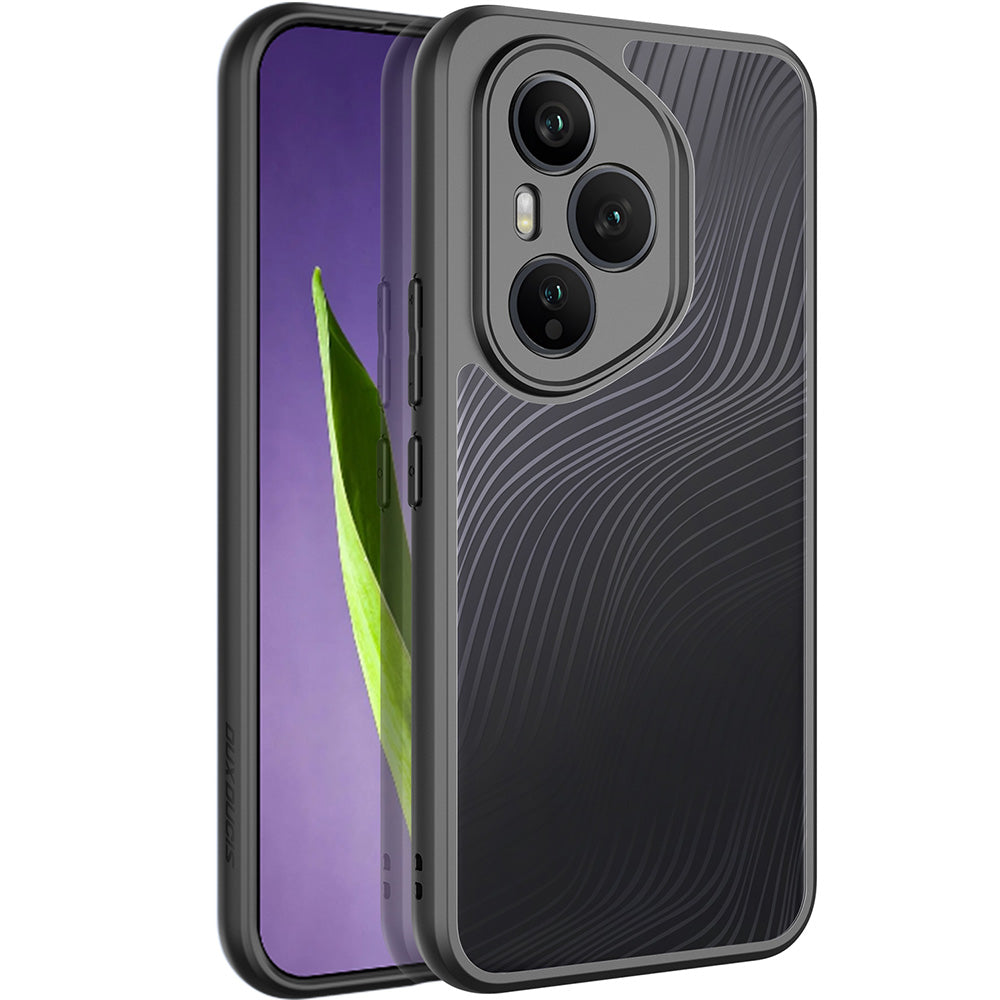 Handyhülle für Honor 400 Pro, Dux Ducis Aimo, Schwarz-Transparent
