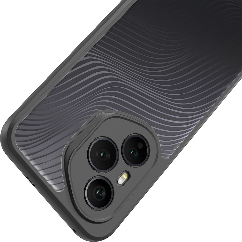 Handyhülle für Honor 400 Pro, Dux Ducis Aimo, Schwarz-Transparent
